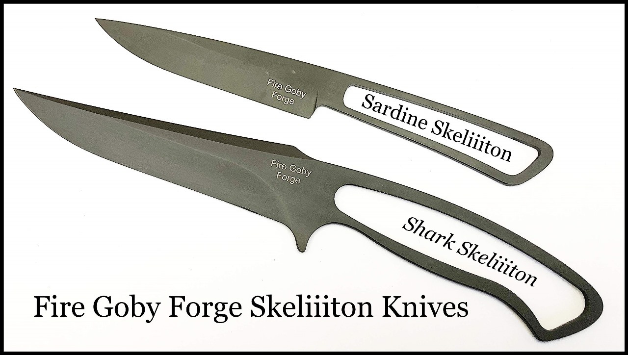 Fire Goby Forge Skeliiiton knives