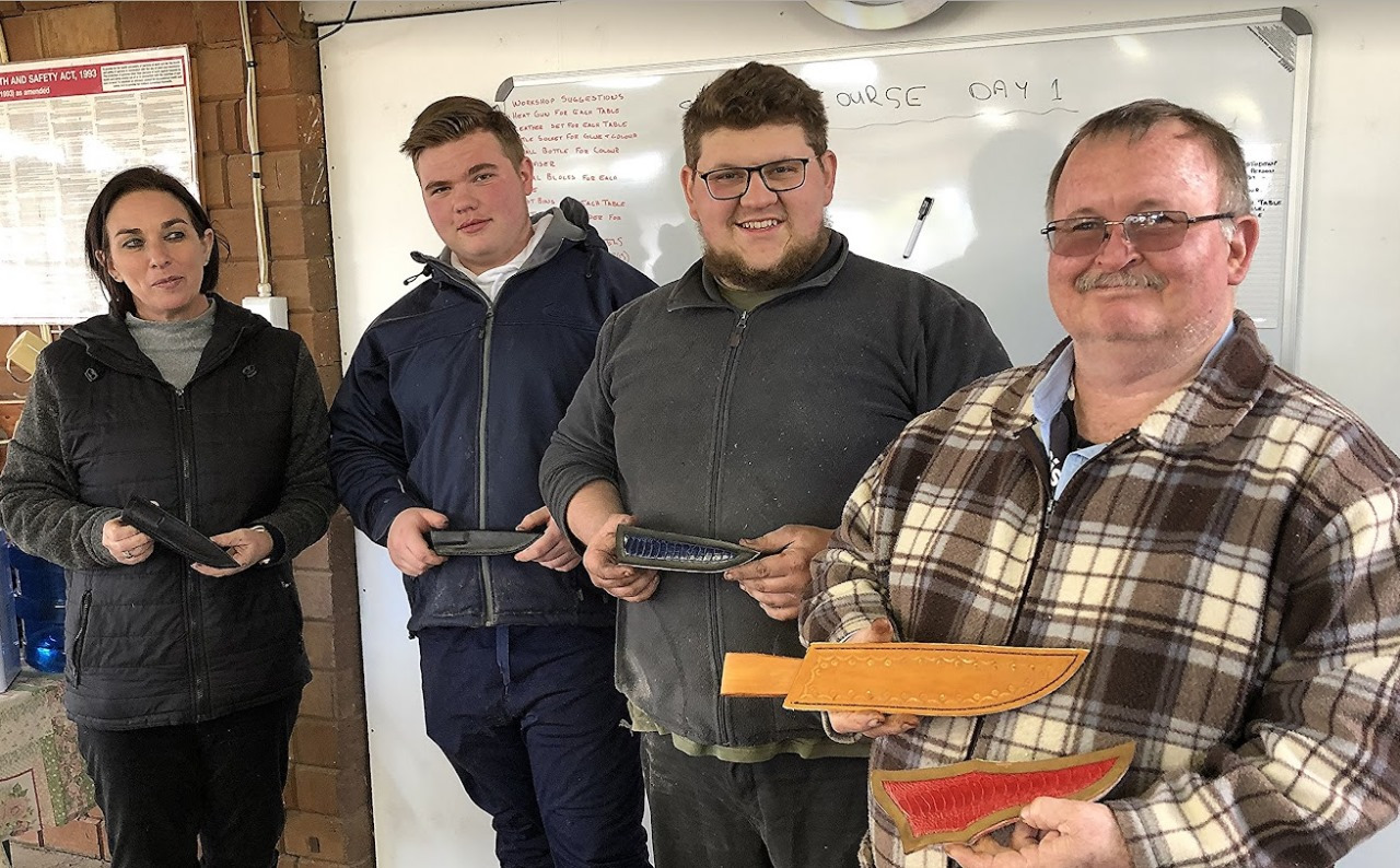 People attended a 2-day Sheath Making Course